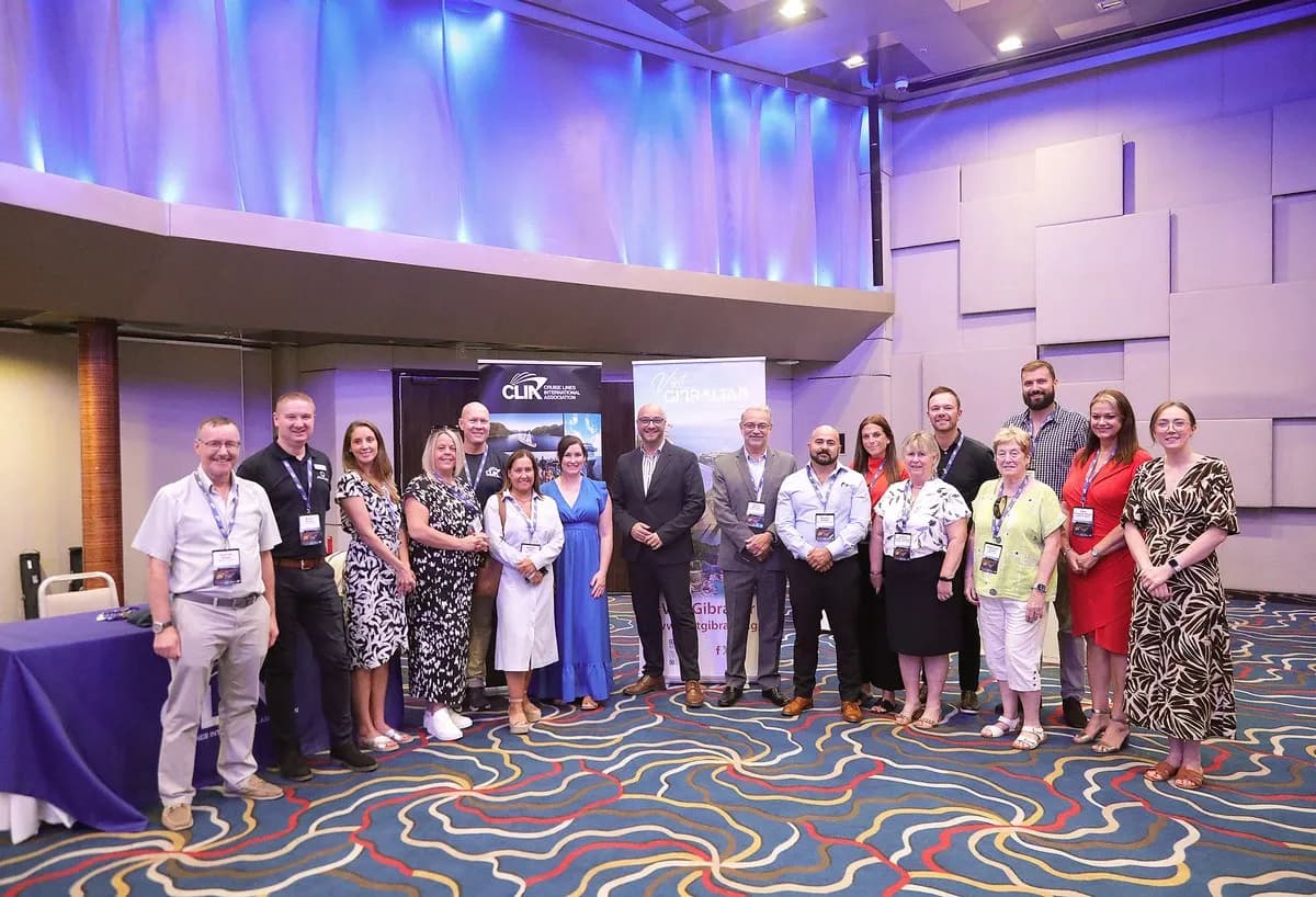 Gibraltar acoge por primera vez la feria Destination Showcase de CLIA con un evento en el Sunborn Yacht Hotel
