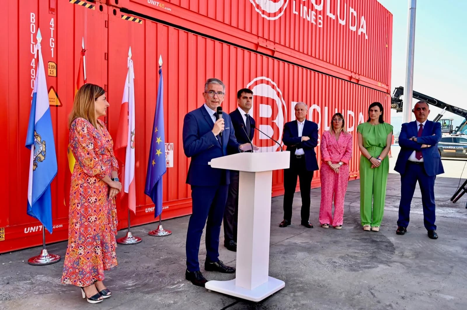 El Puerto de Santander inaugura la segunda fase de la terminal de contenedores de Boluda