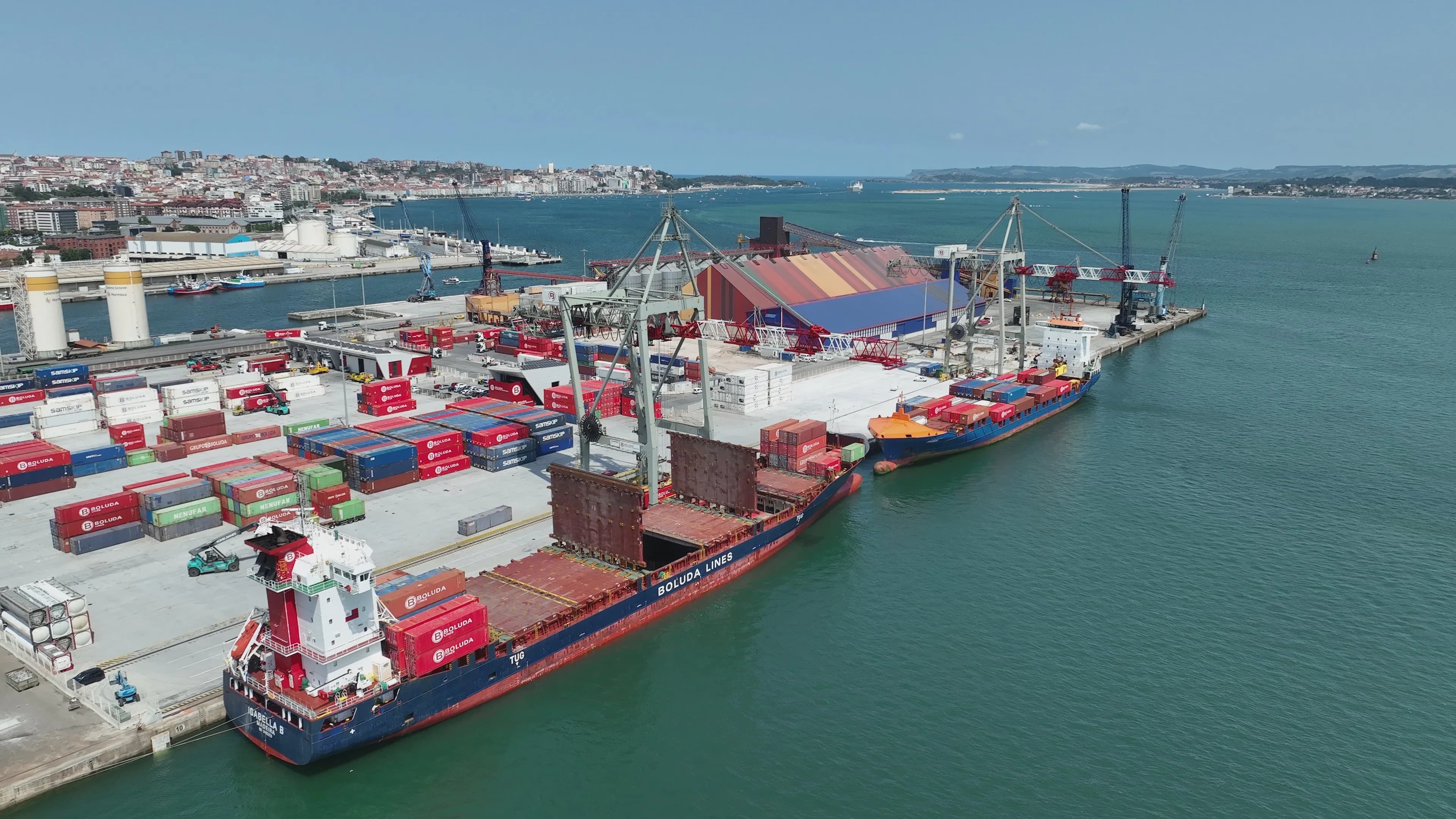 El puerto de Santander registra un aumento del 12,4 % en el tráfico durante los dos primeros meses de 2026