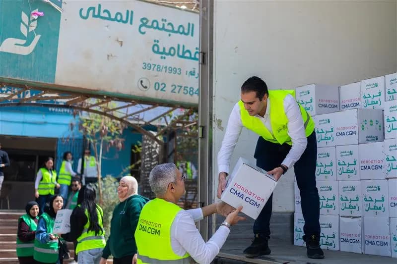 La Fundación CMA CGM y el Banco de Alimentos de Egipto refuerzan su cooperación con una iniciativa solidaria durante el Ramadán
