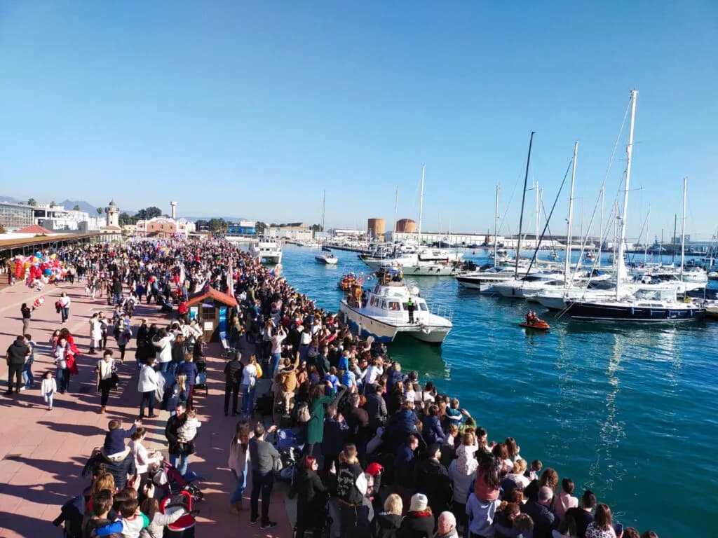 El puerto de Castellón recibe a los Reyes Magos con un gran despliegue de actividades y seguridad