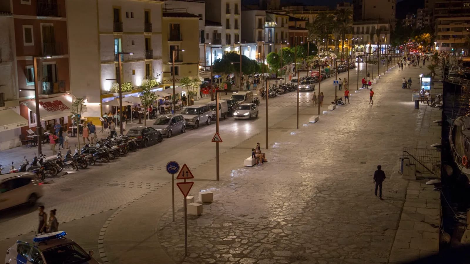 La APB reabre el acceso al paseo de la Marina en el puerto de Eivissa para reforzar la movilidad invernal