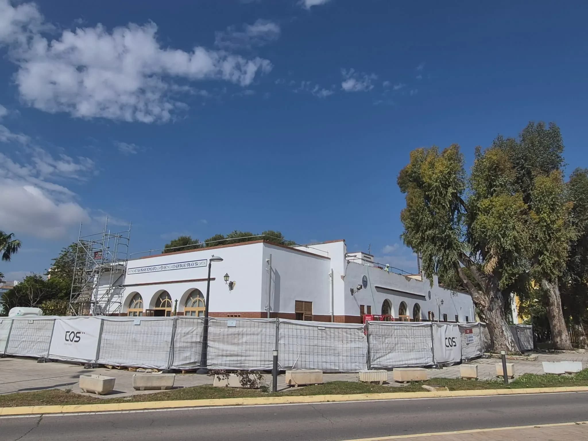 La Autoridad Portuaria de Castellón avanza en la rehabilitación del histórico Comedor de Obreros para convertirlo en un restaurante sostenible
