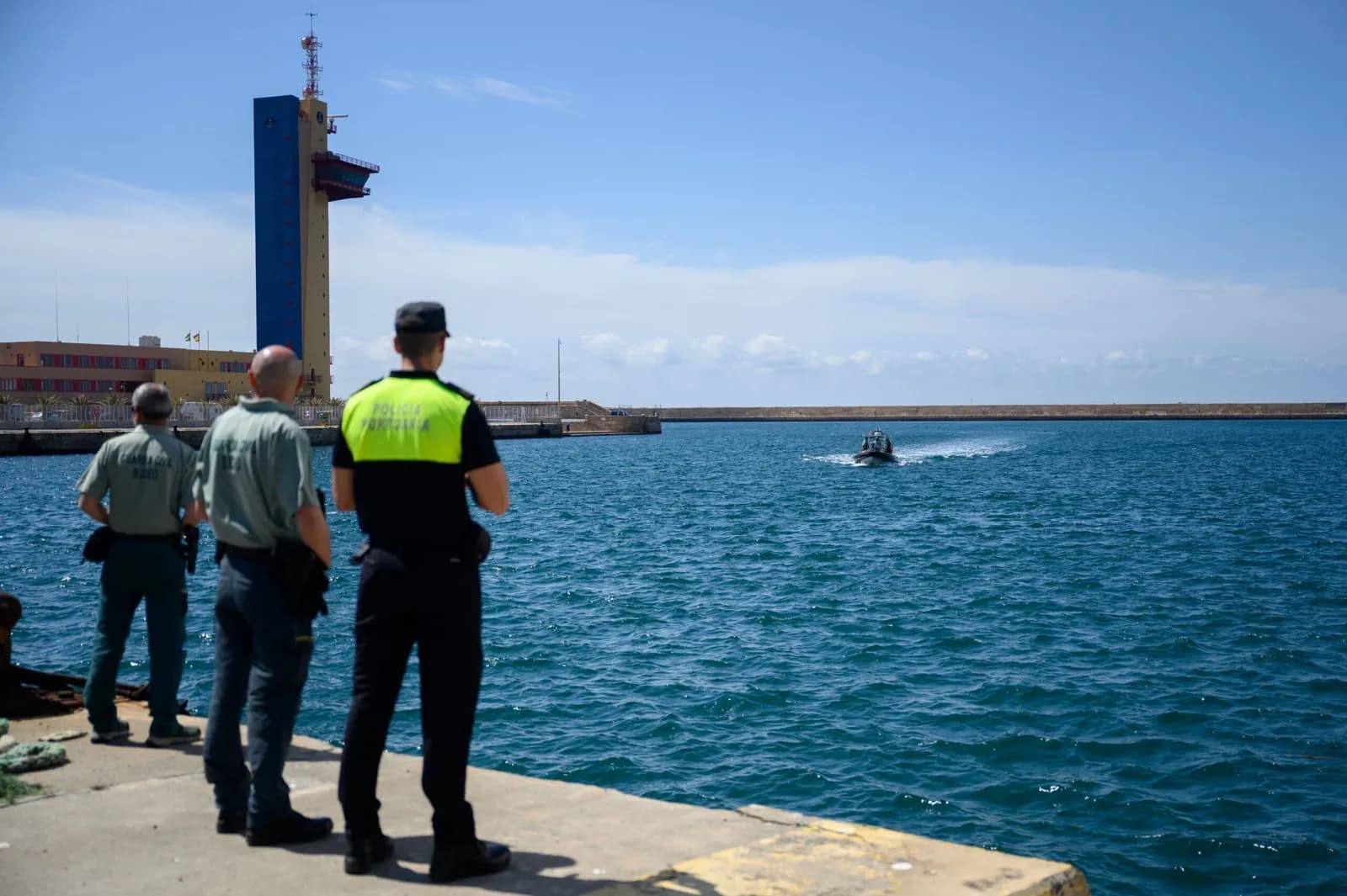 La Autoridad Portuaria de Almería pone a prueba los protocolos de seguridad
