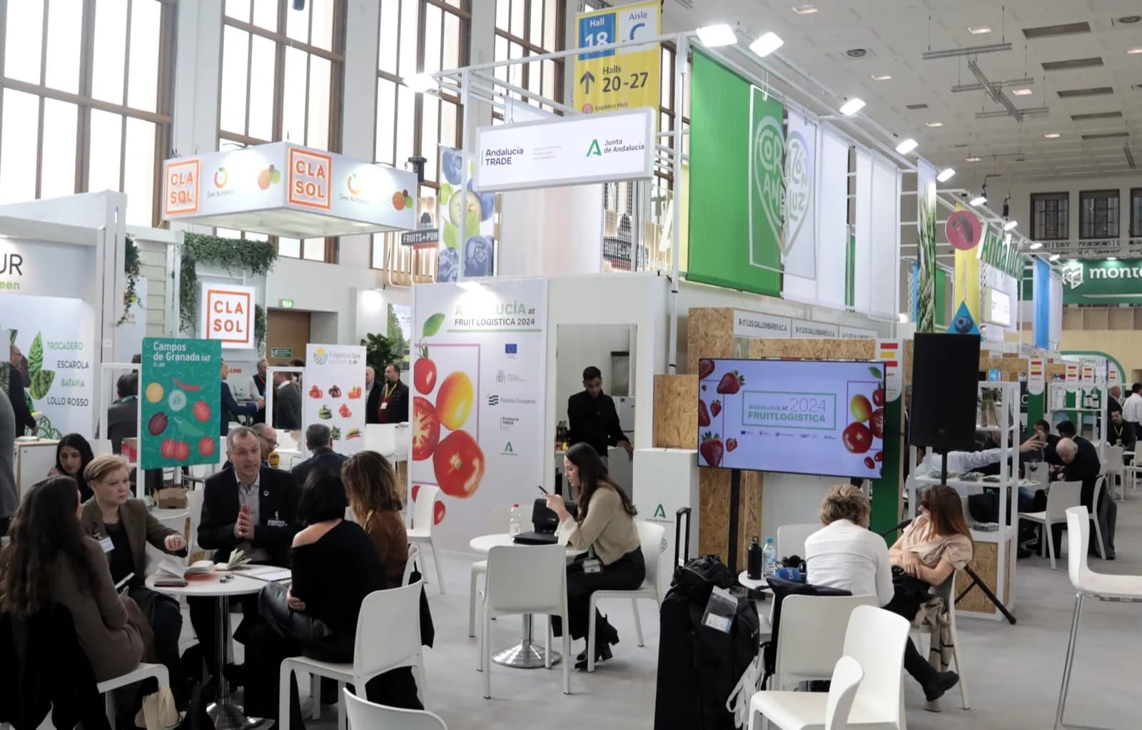 Andalucía refuerza su liderazgo en el sector hortofrutícola con su participación en Fruit Logistica