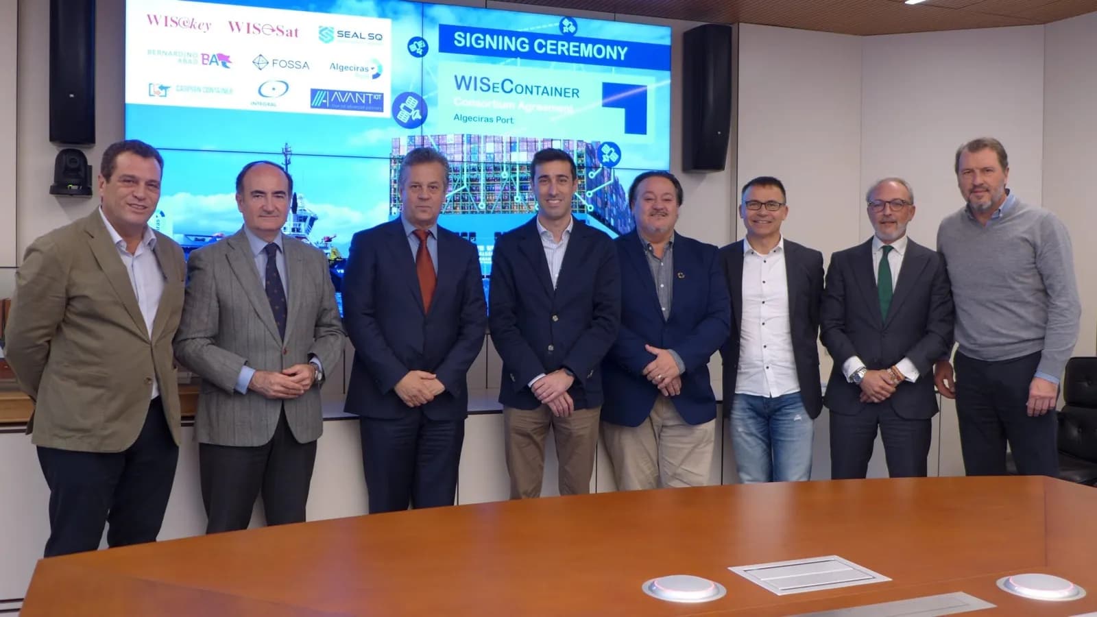 WISeKey y el Puerto de Algeciras firman un acuerdo para la transformación digital en la logística portuaria