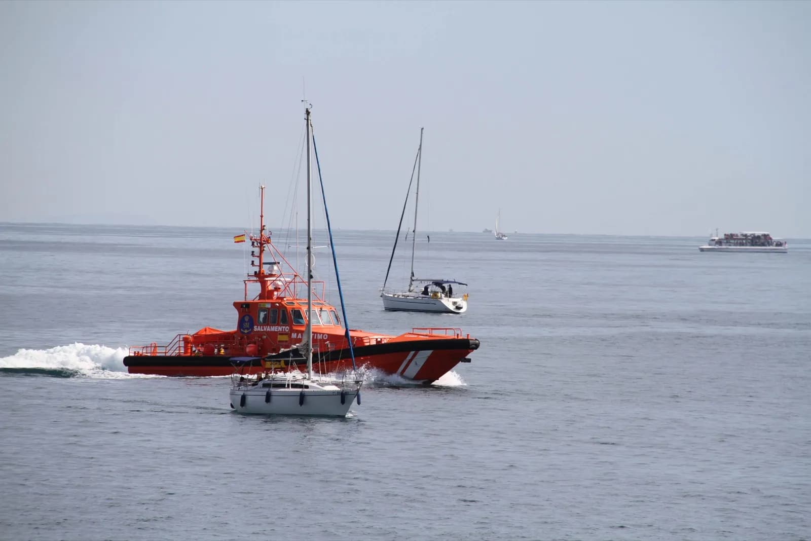 Salvamento Marítimo atendió 1.466 emergencias de embarcaciones de recreo durante el pasado verano