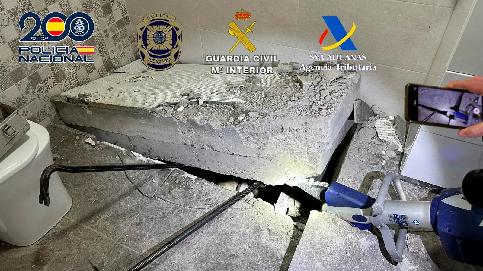 Desarticulan la mayor red de narcotransportistas en el Estrecho, con operaciones en España y Portugal