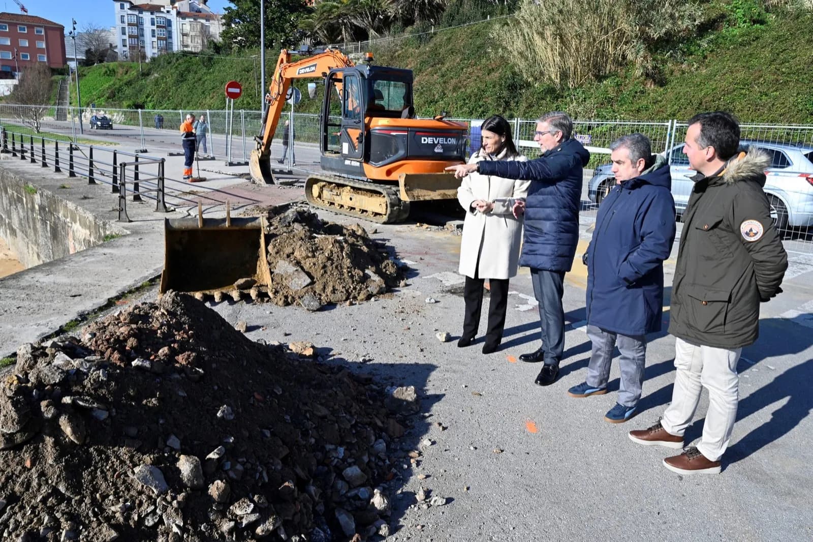 Santander inicia las obras del paseo marítimo entre Gamazo y Los Peligros