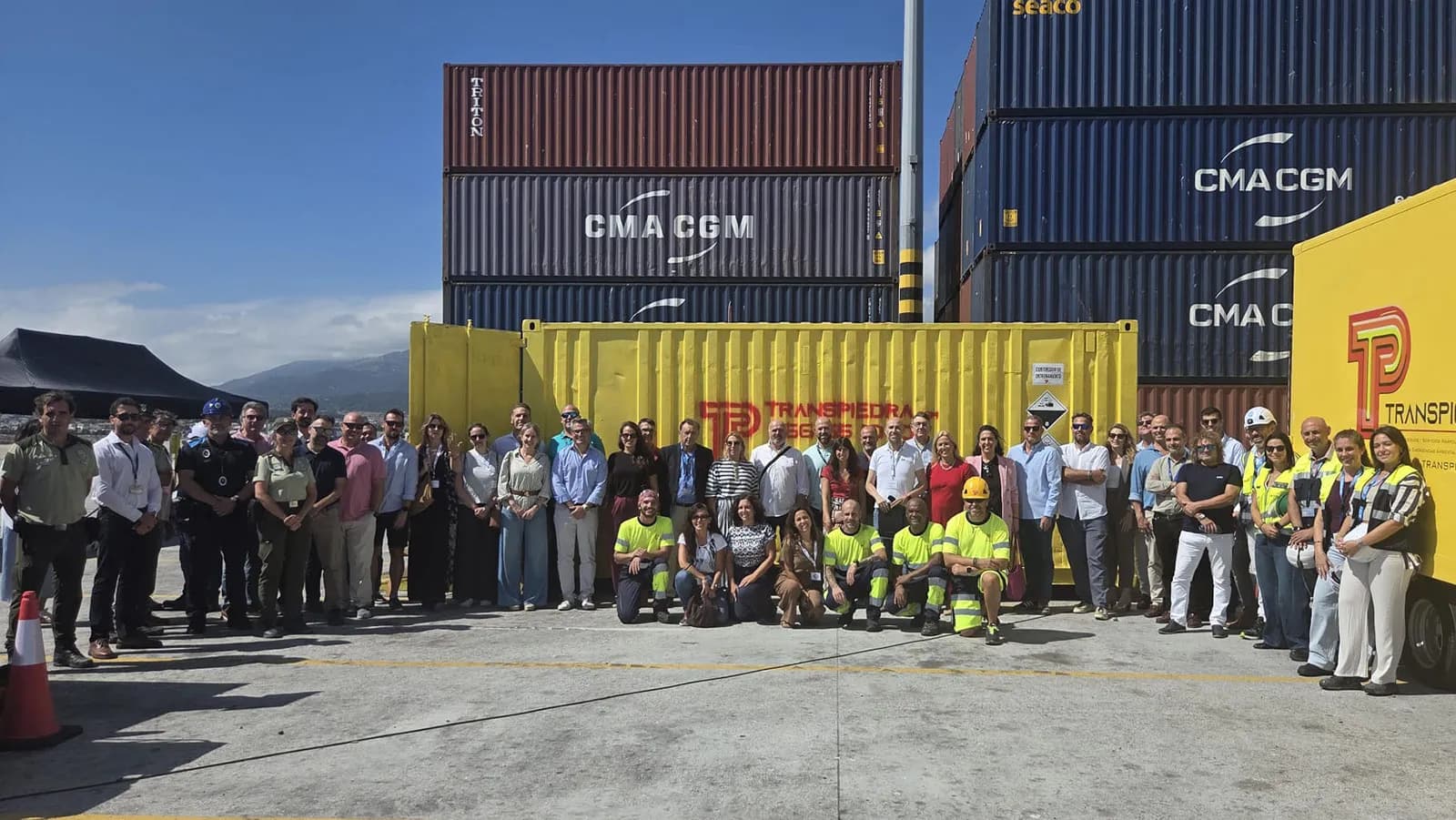Stone Brothers Group tests its protocol for environmental emergencies at TTI Algeciras