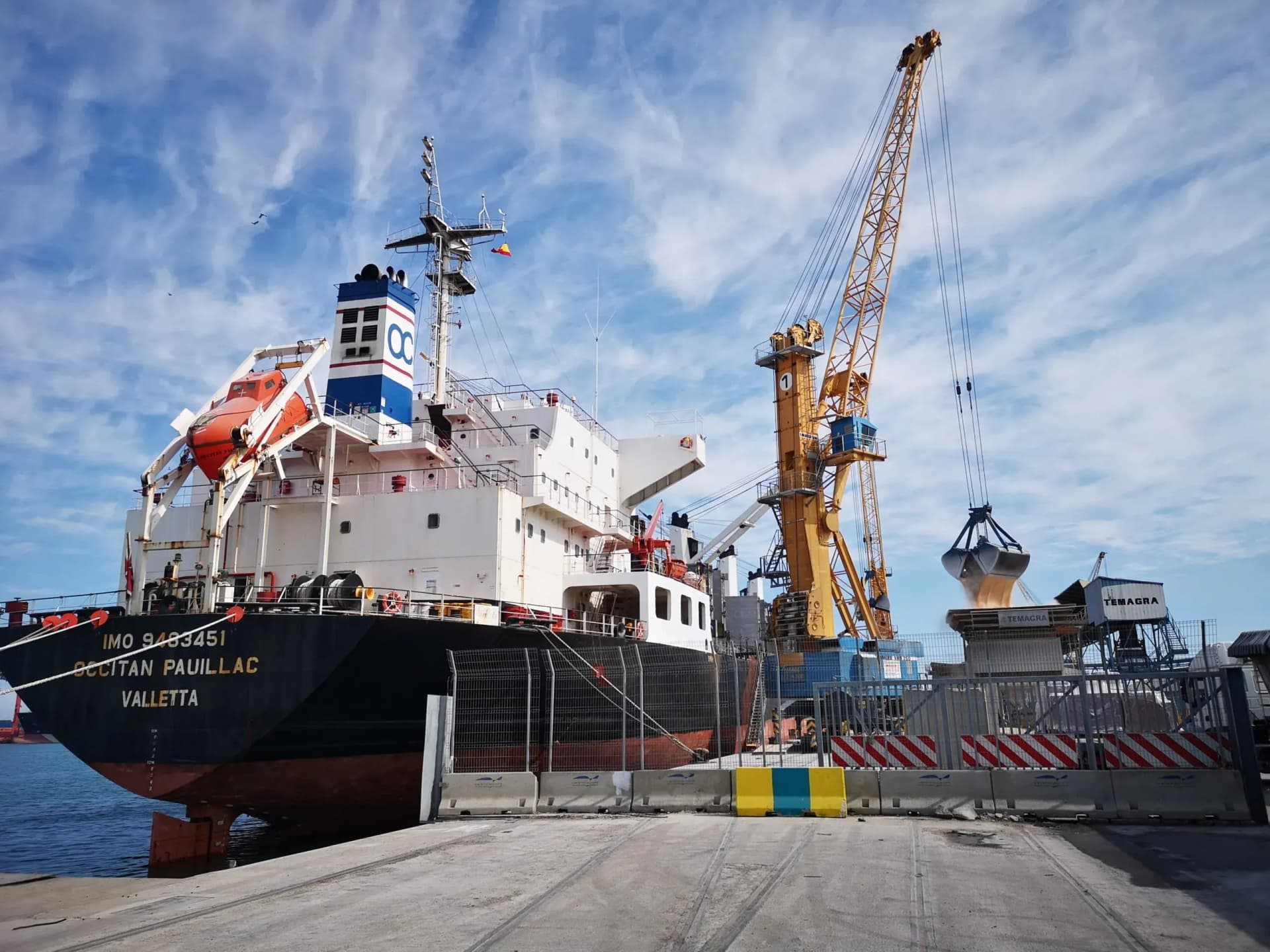 El Puerto de Valencia incrementa los tráficos Ucrania, Turquía y Argelia