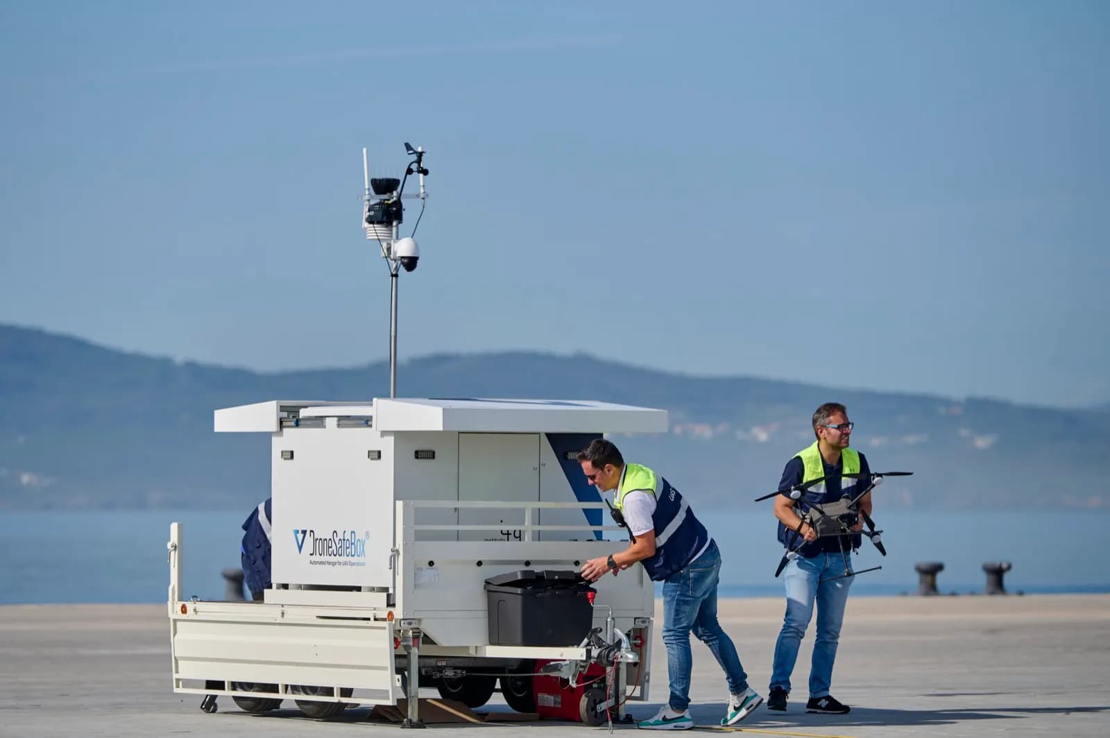El Puerto Exterior de La Coruña contará con la primera estación de drones autónomos de España