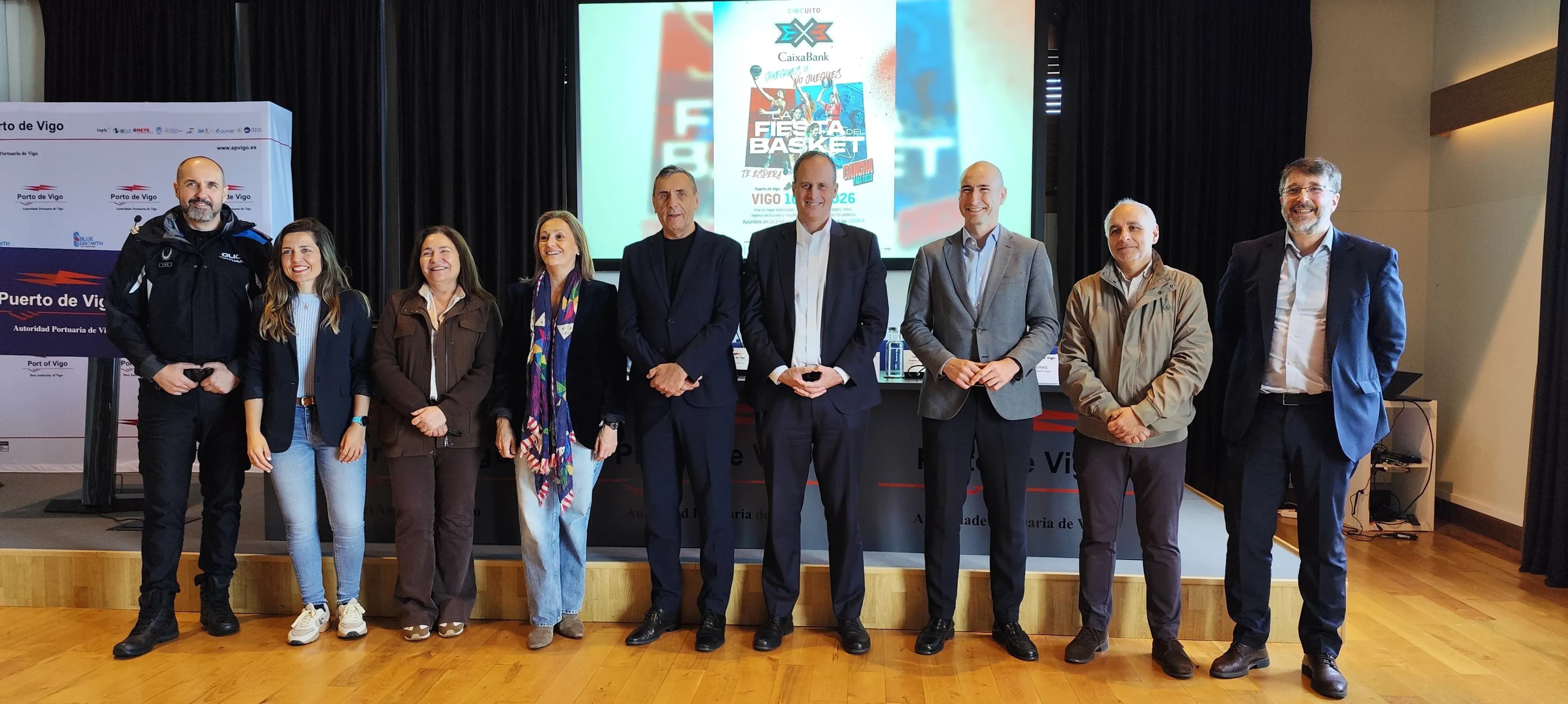 El Puerto de Vigo acoge el Circuito 3×3 CaixaBank con baloncesto urbano y actividades para todos