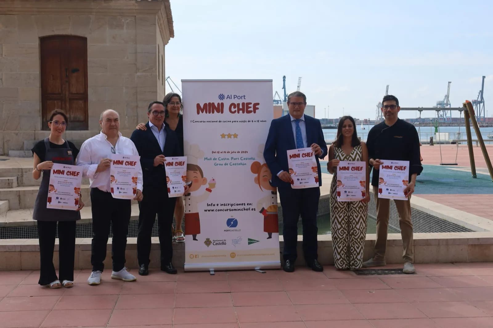El Puerto de Castellón organiza el concurso ‘Mini chef’ con la participación de 60 niños