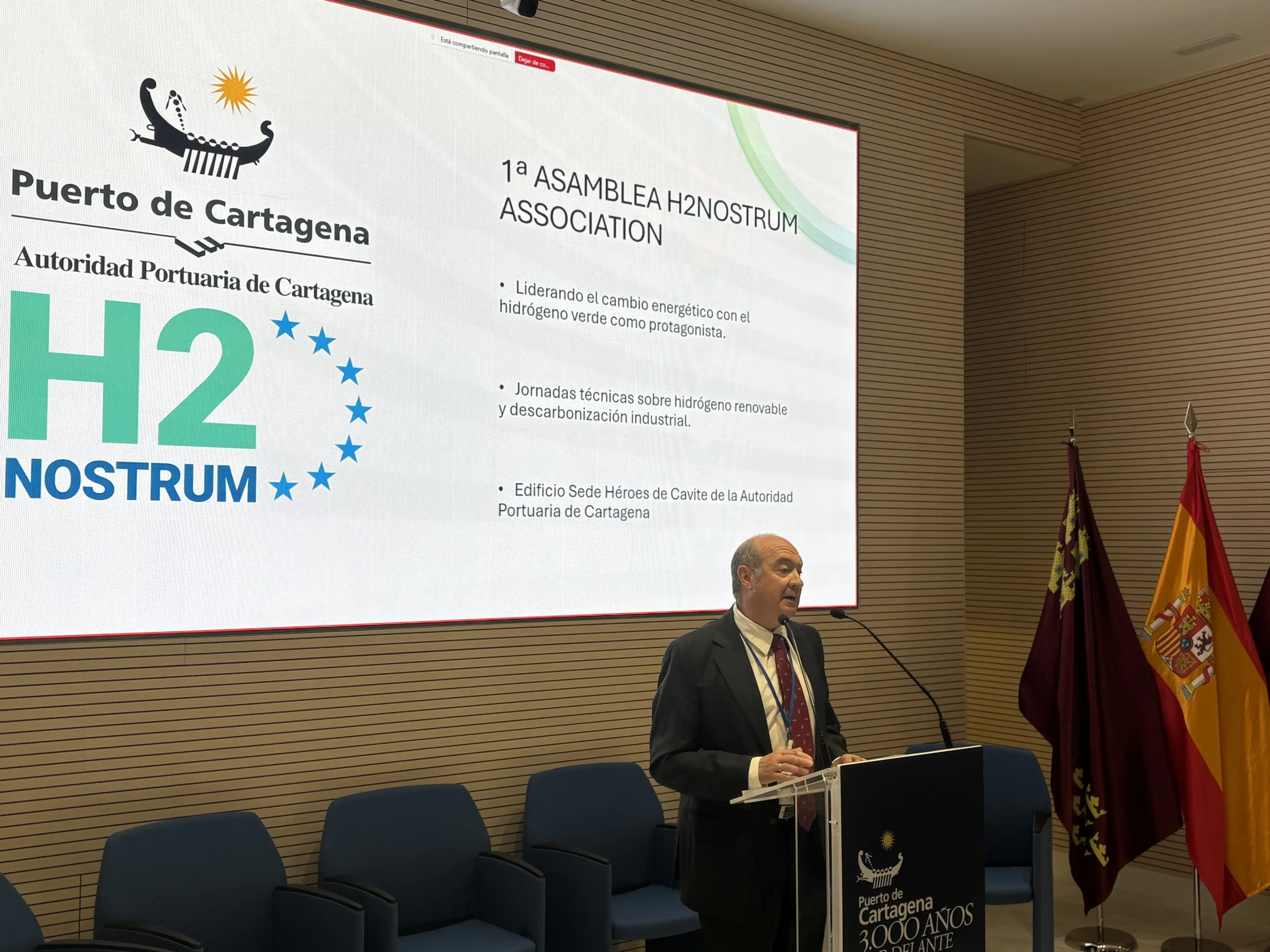 Cartagena aborda el papel del hidrógeno en la transición energética del Mediterráneo