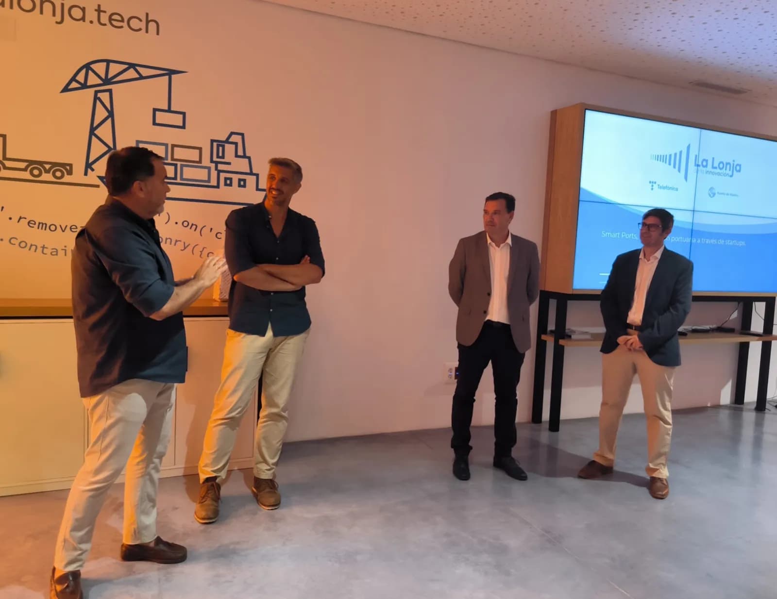 La Lonja de la Innovación del Puerto de Huelva y Telefónica premian soluciones innovadoras para mejorar la operativa portuaria