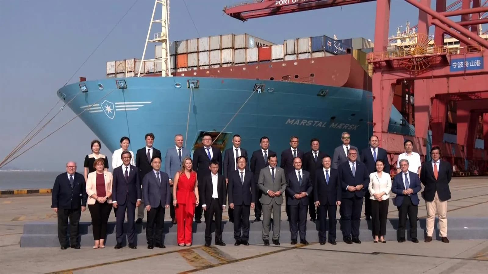 Andalucía y el Puerto de Algeciras fortalecen lazos con el puerto chino de Ningbo