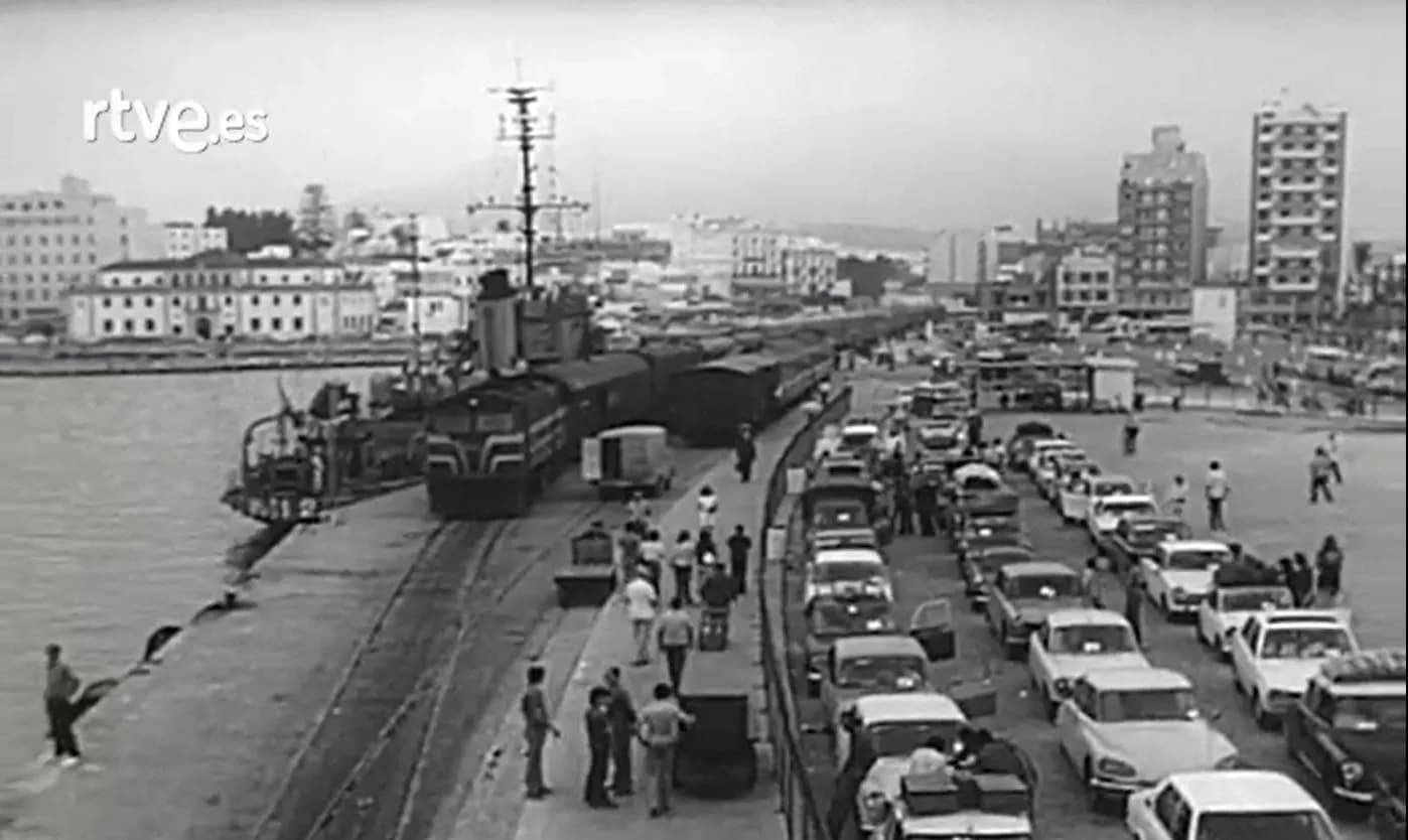 El Puerto de Algeciras en el NODO