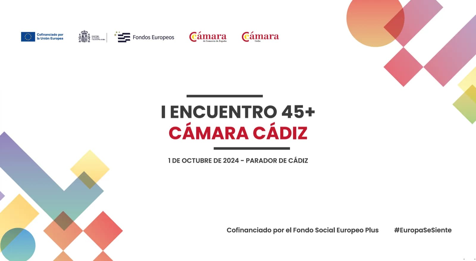 La Cámara de Comercio de Cádiz organiza el I Encuentro 45+ para fomentar la empleabilidad de personas desempleadas