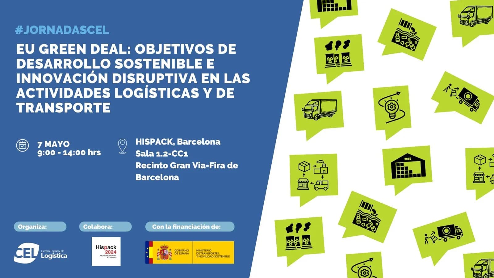 El Centro Español de Logística organiza un evento para alinear las operaciones logísticas con los objetivos de sostenibilidad de la UE