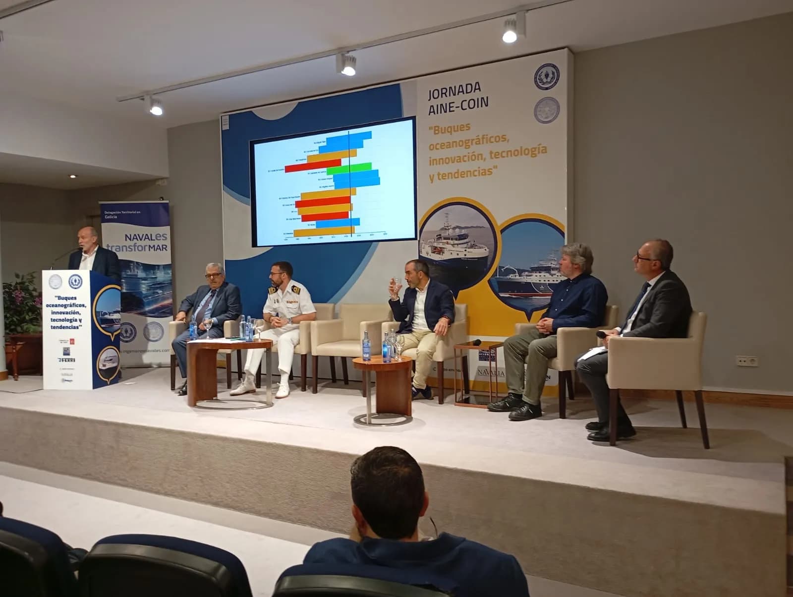 Celebrada una jornada de innovación y tecnología en buques oceanográficos en Galicia