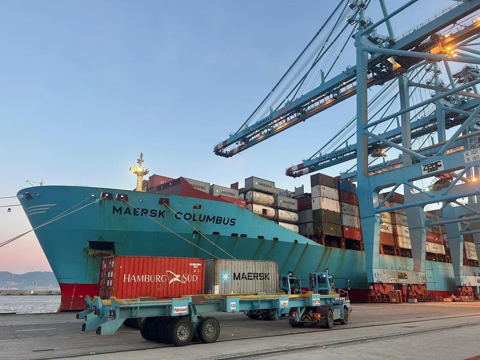 Maersk modifica la ruta de su servicio MECL manteniendo la escala en el Puerto de Algeciras