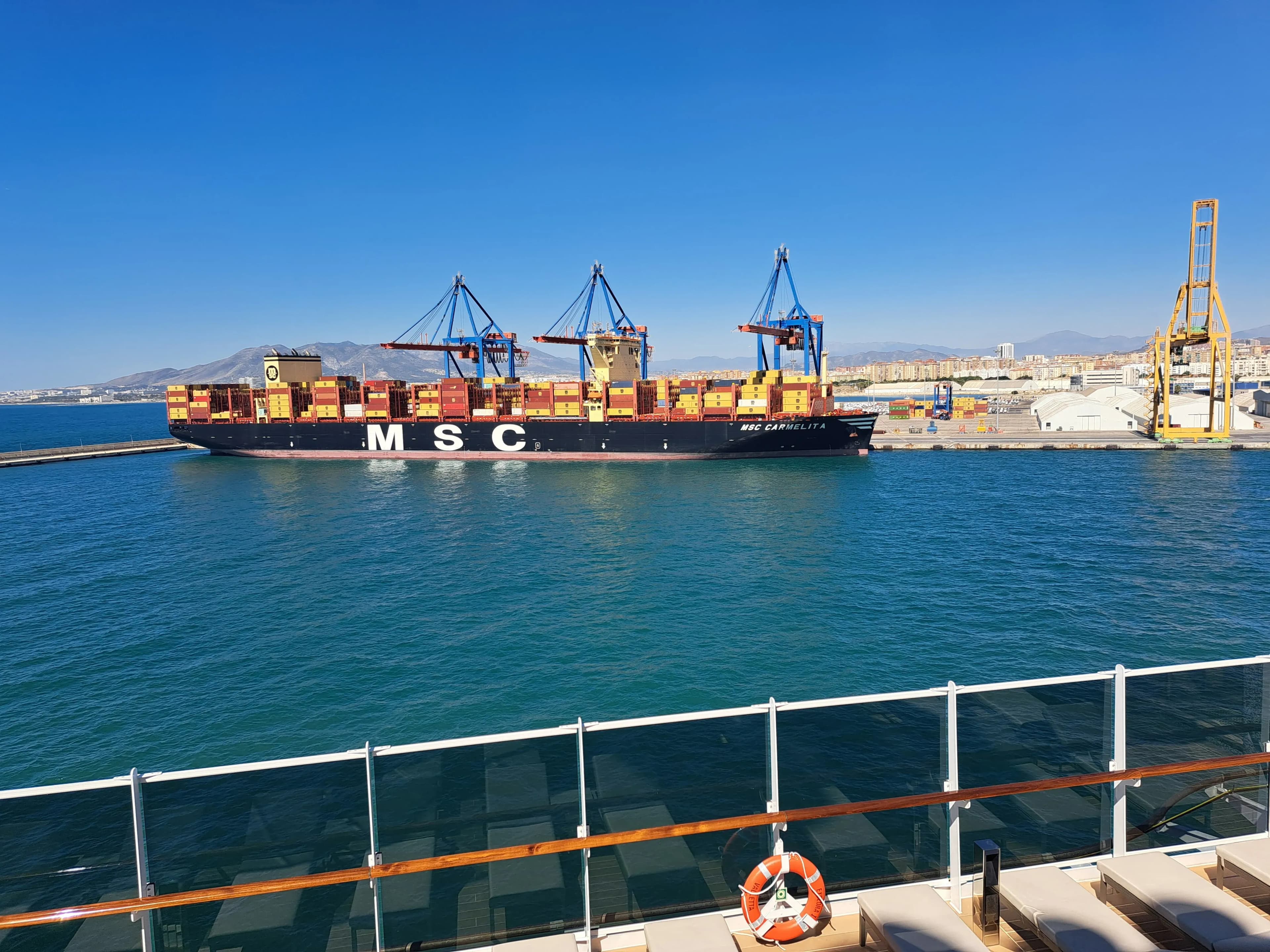 Los puertos andaluces mueven 23,2 millones de toneladas en enero y febrero