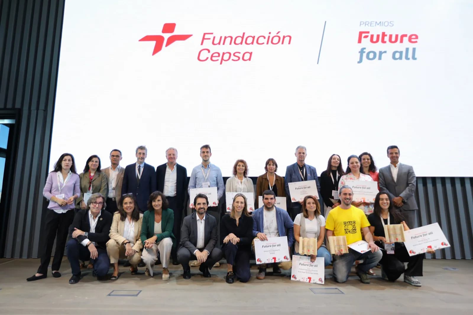 Fundación Cepsa entrega los galardones de la primera edición de los Premios Future for All