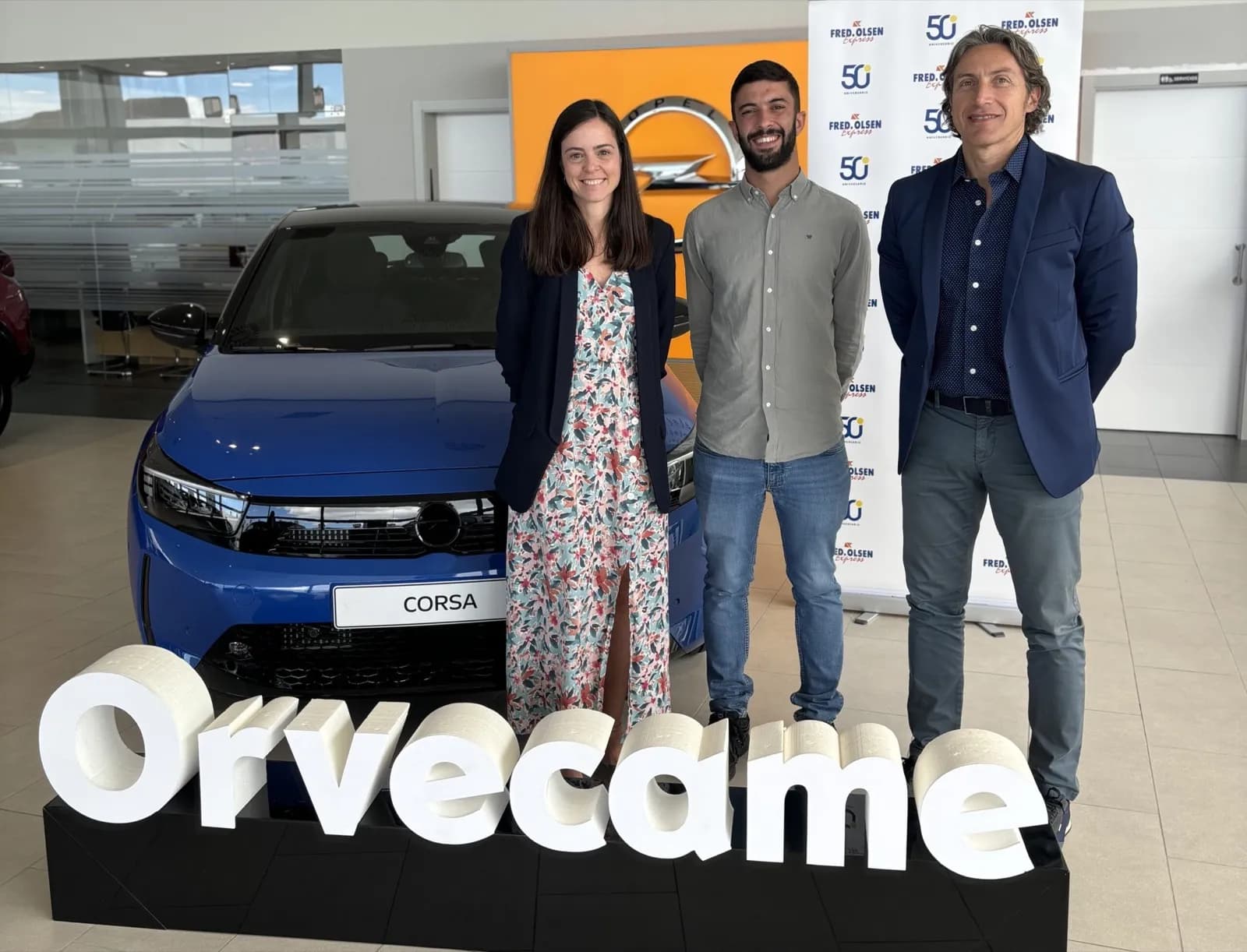 Fred. Olsen Express y Orvecame sortean un coche entre sus pasajeros