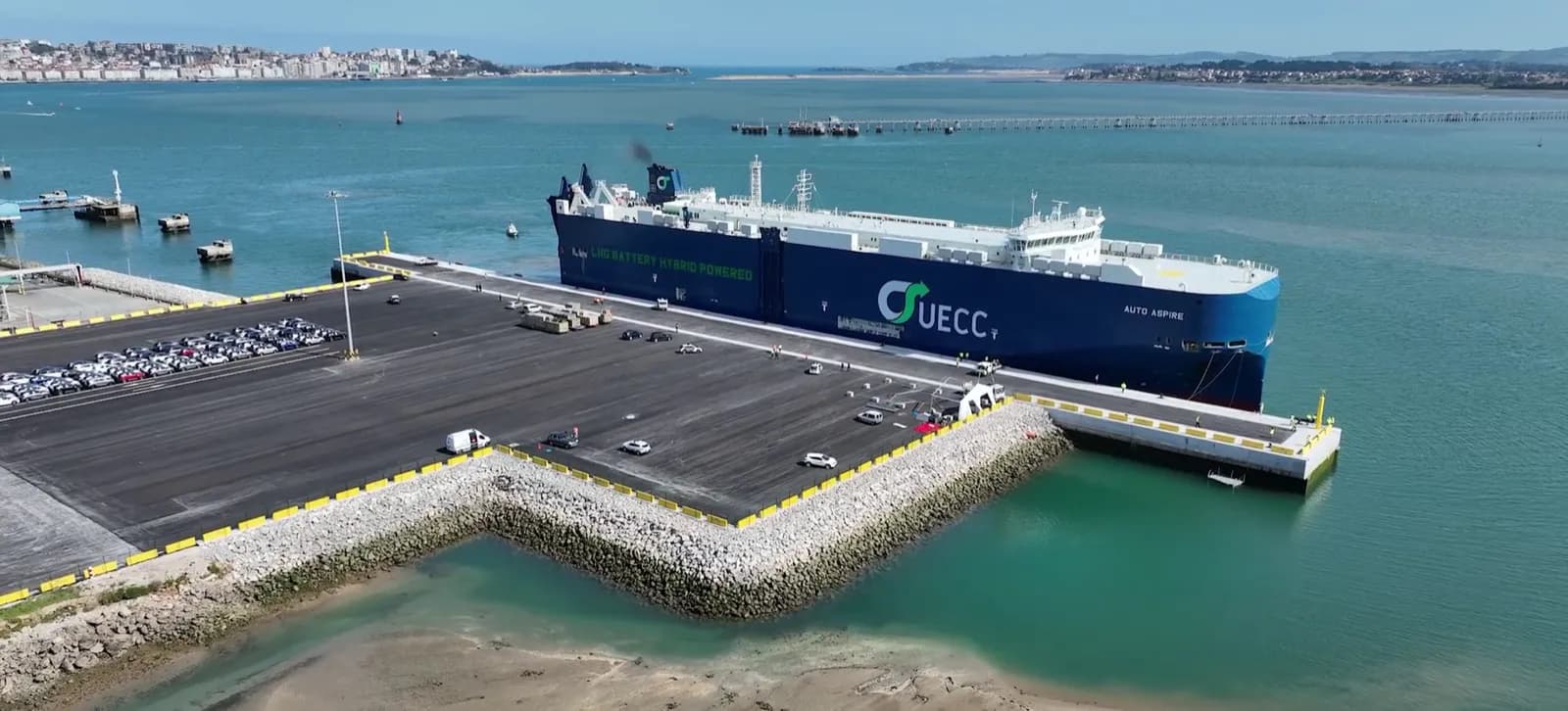 Ferrovial Construcción liderará las obras del tacón y rampa en el muelle de Raos 9 del Puerto de Santander