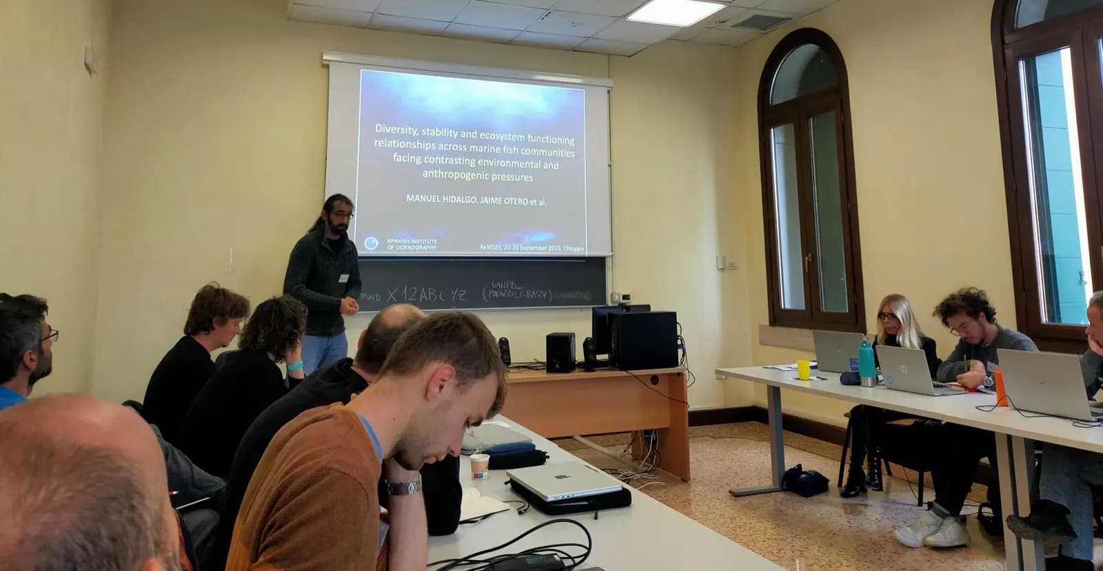 Científicos españoles a la vanguardia en la resiliencia marina, participan en un taller internacional en Italia