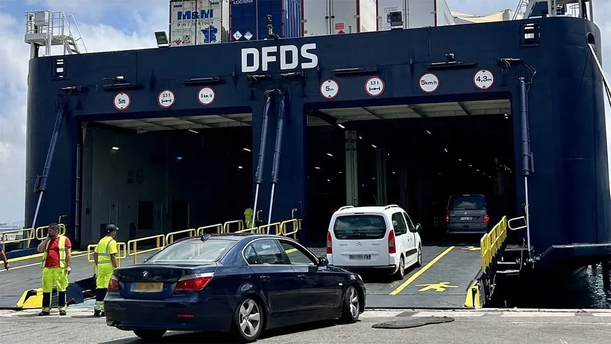 DFDS launches a promotional campaign with a 20% discount on the Algeciras-Tanger Med route
