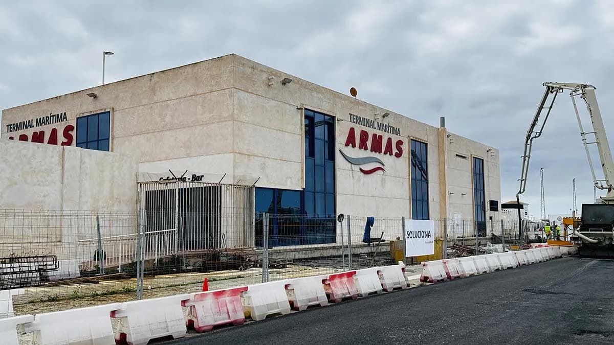 El Puerto de Motril acondiciona su estación marítima con una inversión de 797.000 euros para mejorar el flujo de pasajeros