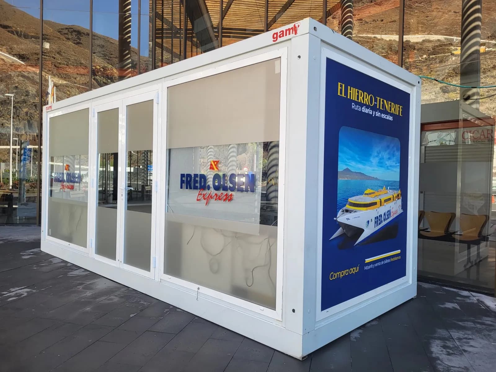 Fred. Olsen Express abre oficina en El Hierro y prepara el inicio de la ruta con Tenerife