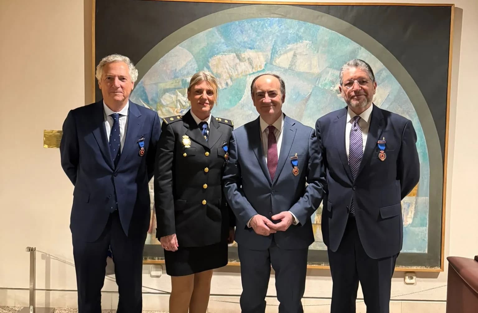 Interior distinguishes the heads of the Port of Algeciras with the Medal for Civil Protection Merit