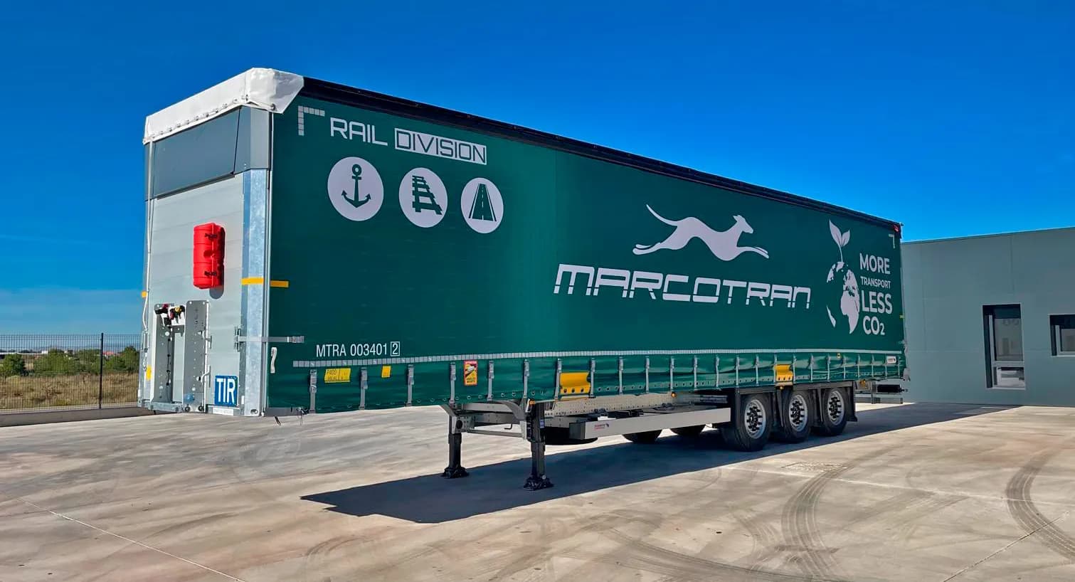 Marcotran refuerza su apuesta por la intermodalidad con la incorporación de 100 nuevos vehículos