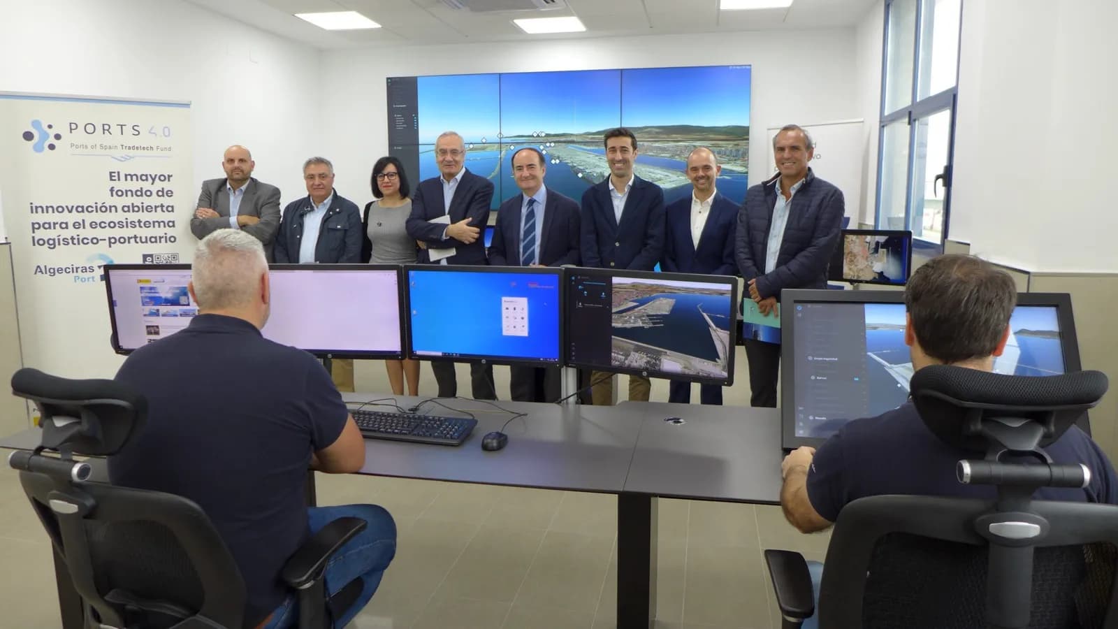 El Centro de Pruebas e Integración del Puerto de Algeciras, sede de una demostración técnica del Proyecto Posidonia Port CDM