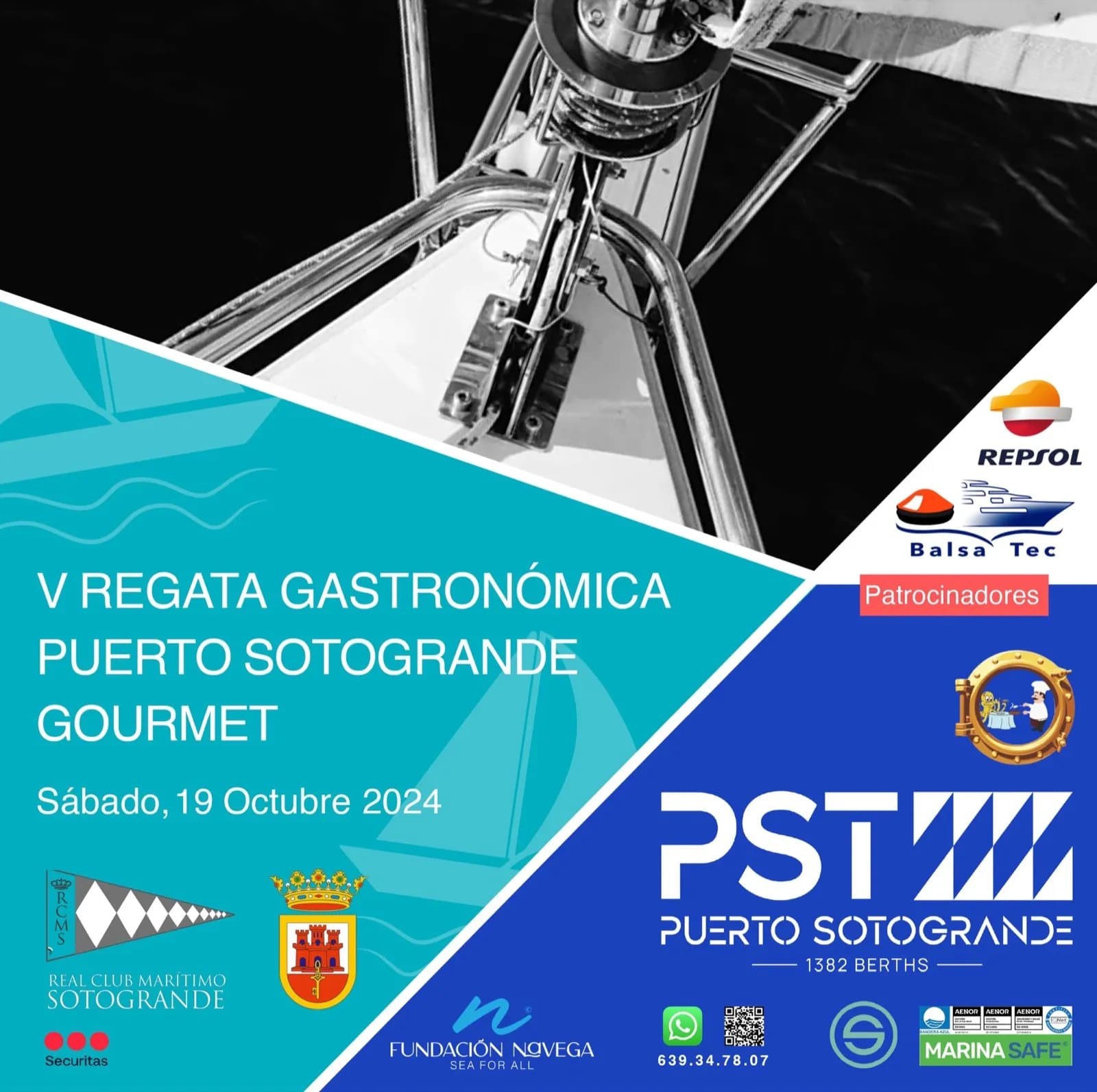 La Regata Gastronómica de Puerto Sotogrande celebra su quinta edición