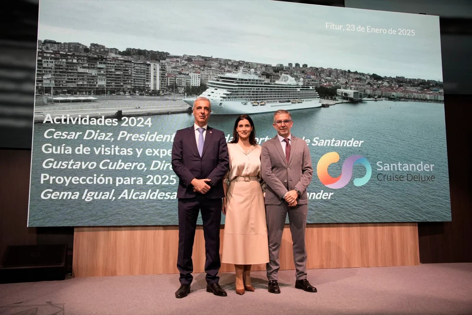 Santander Cruise Deluxe impulsa el turismo de cruceros con un récord de 35.761 pasajeros en 2024