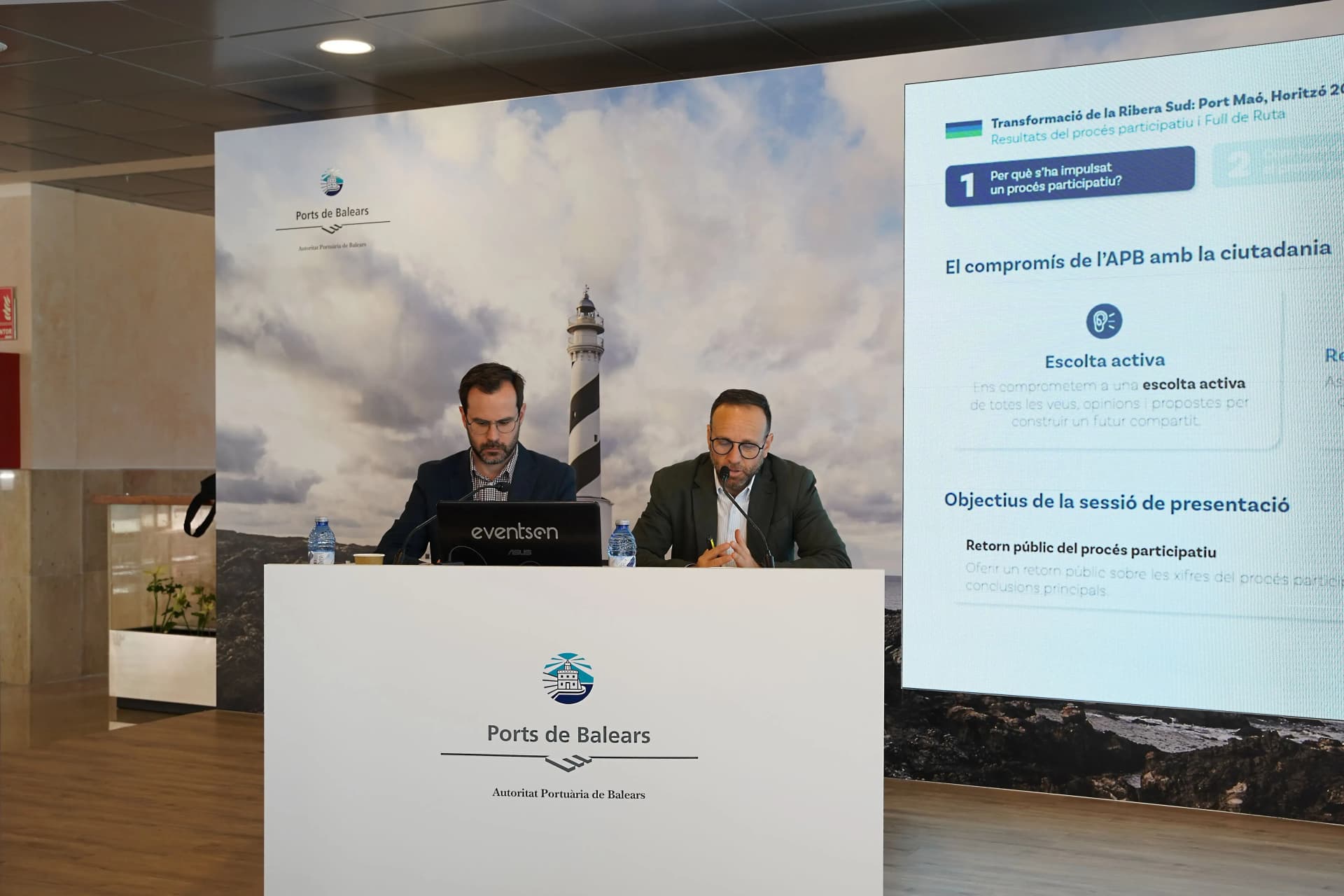 La Autoridad Portuaria de Baleares impulsa la transformación de la Ribera Sur del puerto de Maó con participación ciudadana