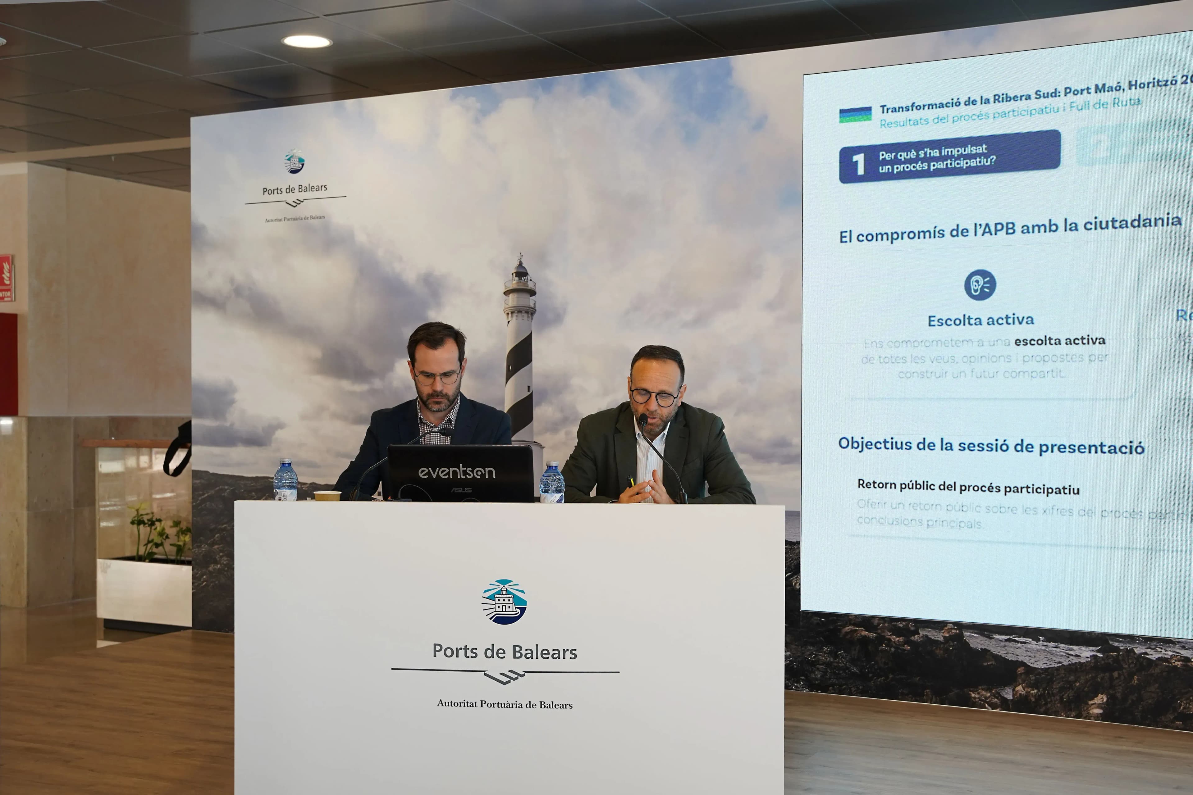 La Autoridad Portuaria de Baleares impulsa la transformación de la Ribera Sur del puerto de Maó con participación ciudadana