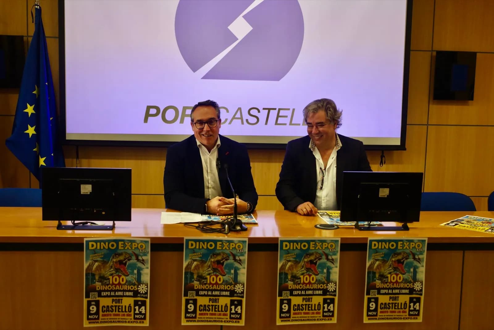 El Puerto de Castellón acogerá la mayor exposición de dinosaurios del mundo