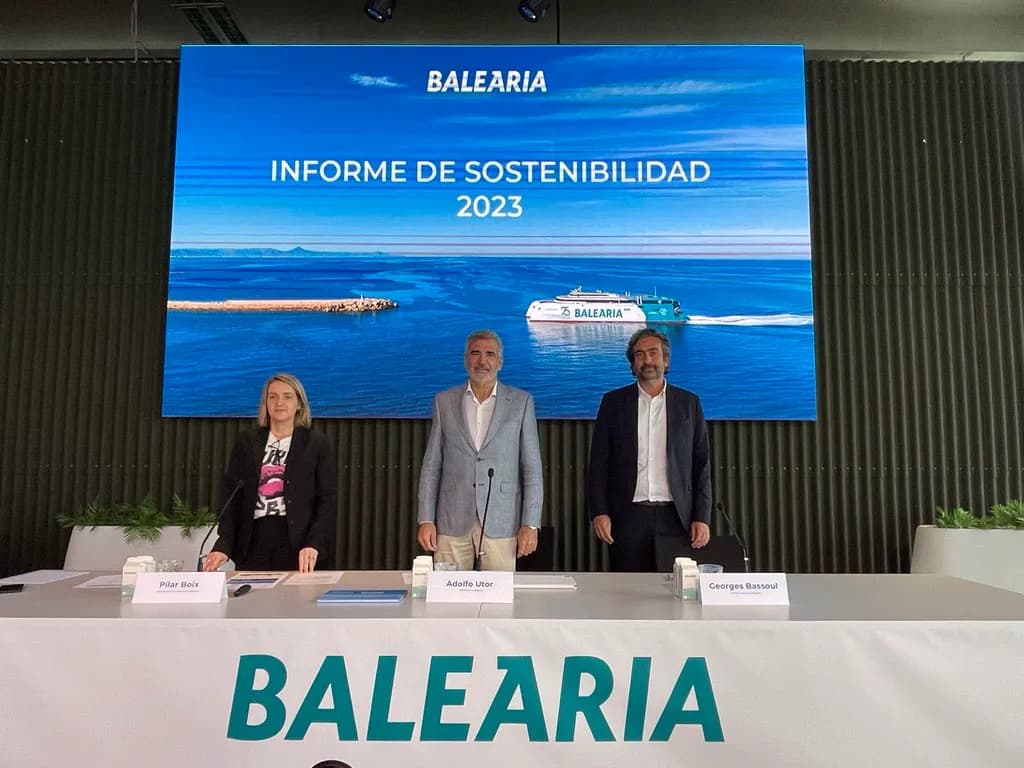 Balearia supera los 5 millones de pasajeros en 2023
