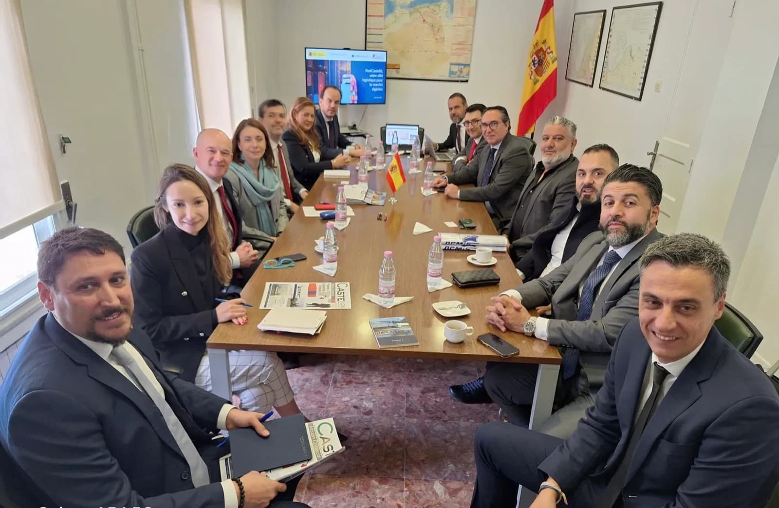 El Puerto de Castellón reanuda con éxito sus relaciones comerciales con Argelia