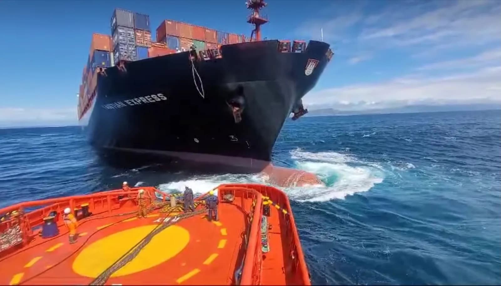Agaden valora de forma positiva el trabajo de Salvamento Marítimo