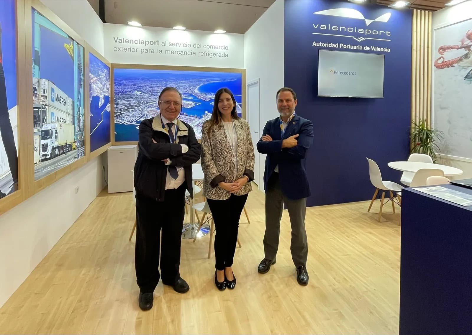 Valenciaport refuerza su papel en el sector reefer en la Feria Internacional Conxemar
