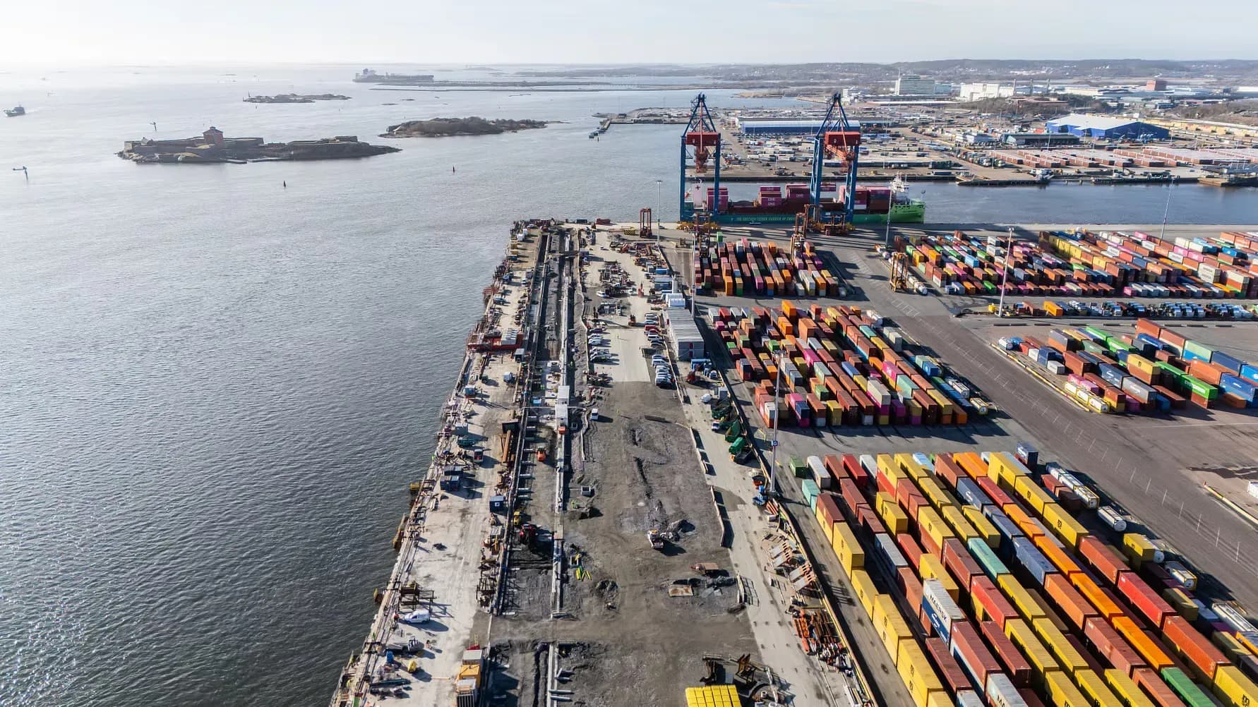 El Puerto de Gotemburgo adjudica a Boskalis Sweden AB obras clave para aumentar su calado