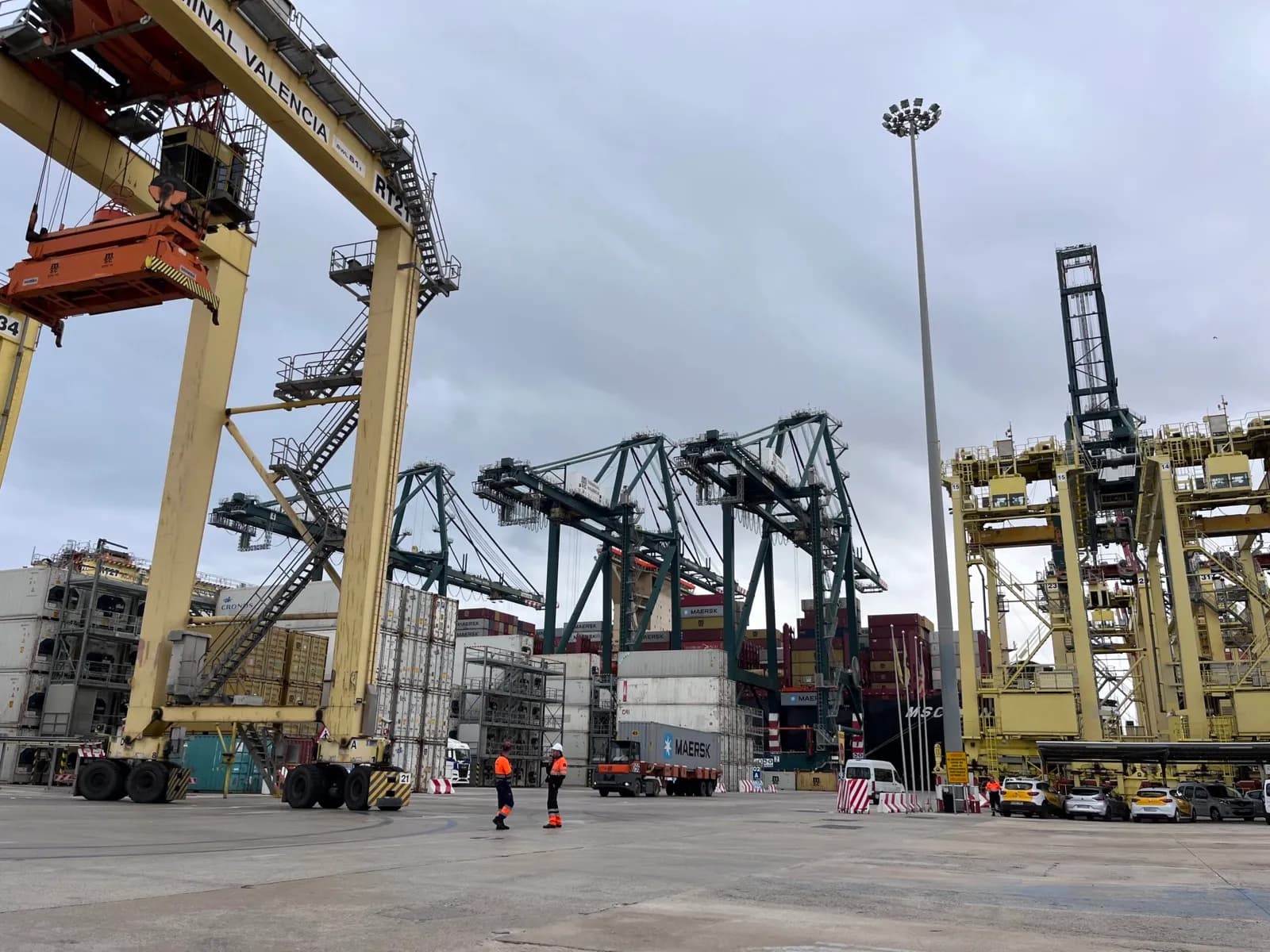 Repuntan las exportaciones, durante agosto, en el puerto de Valencia