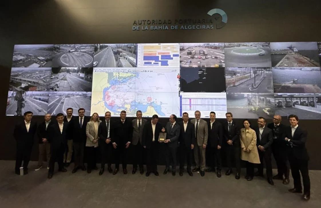 The Port of Algeciras strengthens ties with China after the visit of a delegation from the Port of Ningbo Zhoushan