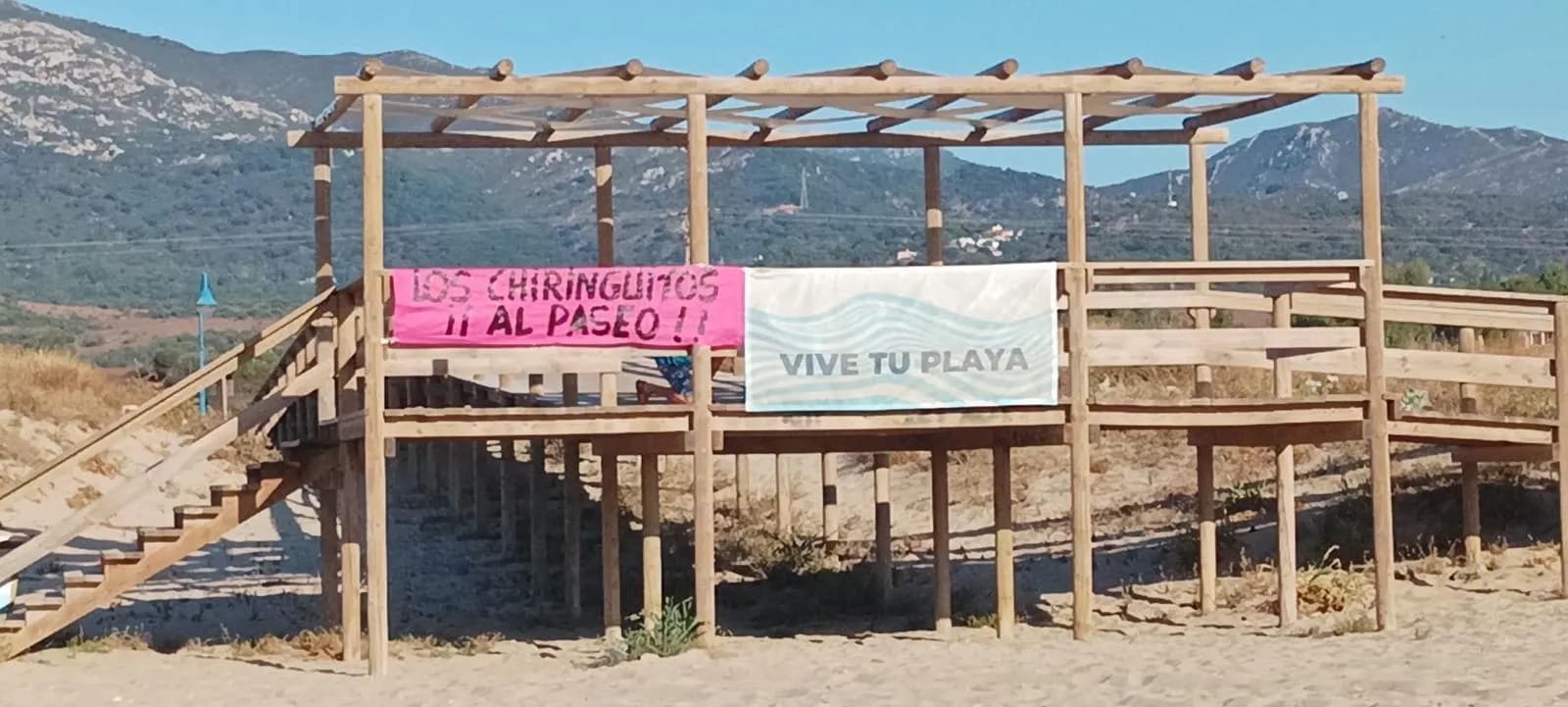Agaden-Ecologistas en Acción rechaza la propuesta de un nuevo chiringuito en la playa de Getares